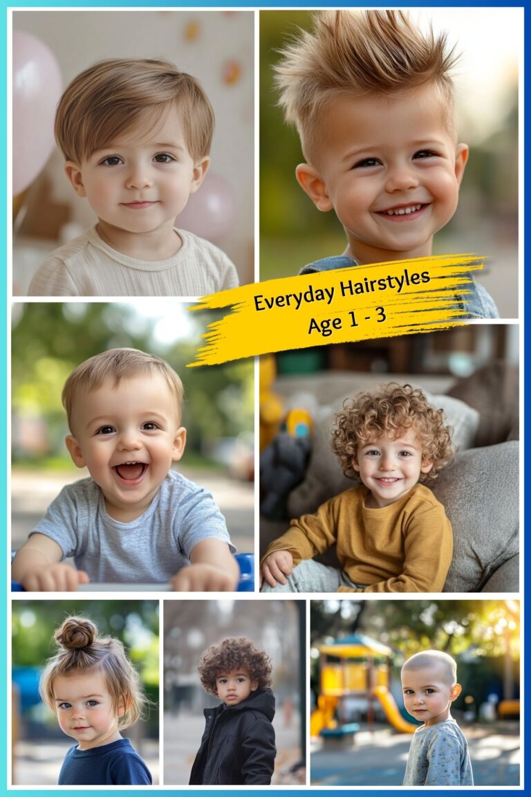 Quick Everyday Childerens Hairstyles Age 1-3